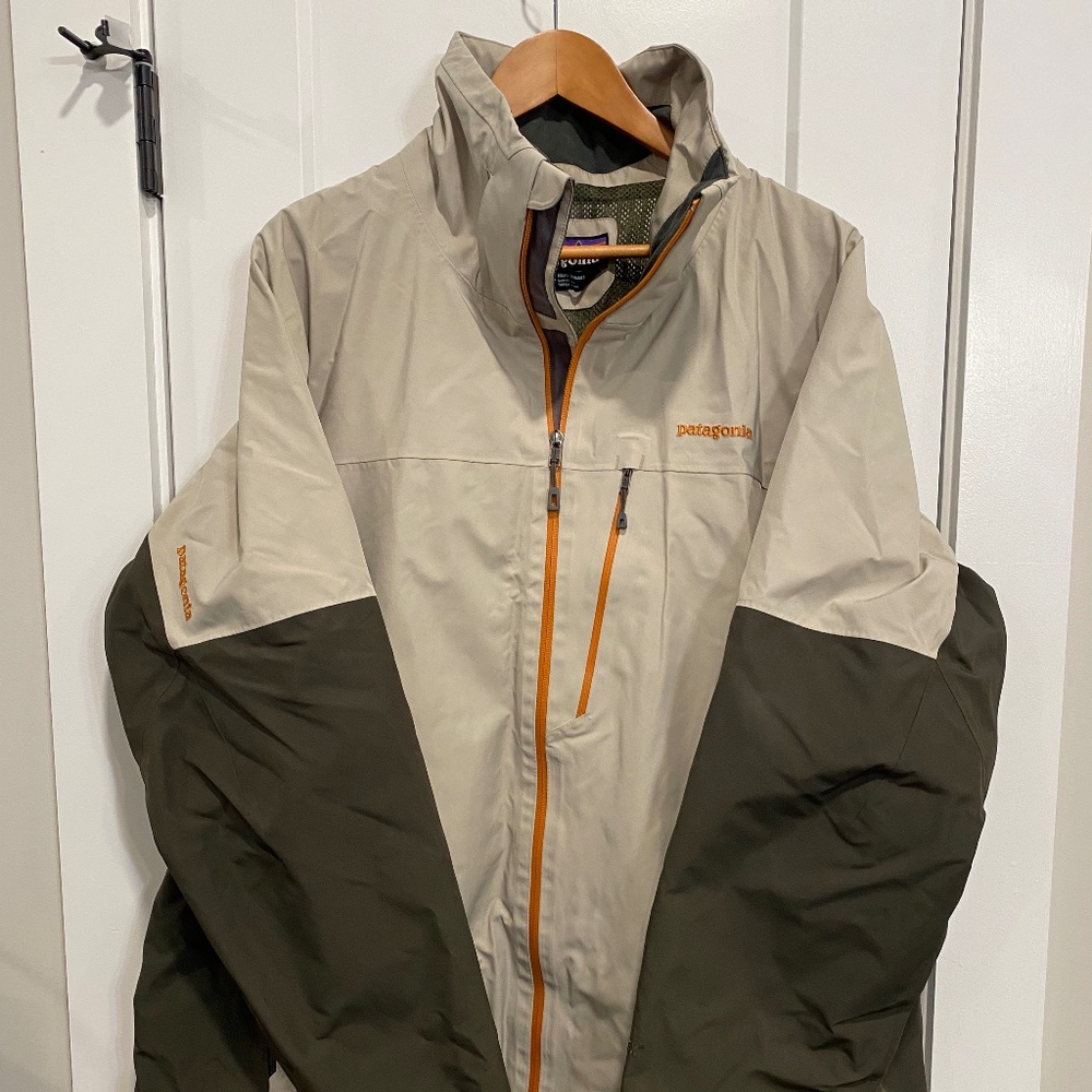 Patagonia Men's Powder Bowl Ball Ski/Rain Jacket Gore Tex Size XL